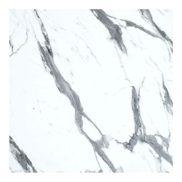 Blat masa Melody, marmura alba grosime 12mm, 70x70 cm
