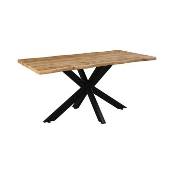 Masa Gilman MDFSonoma, neagra, 150x90x75 cm