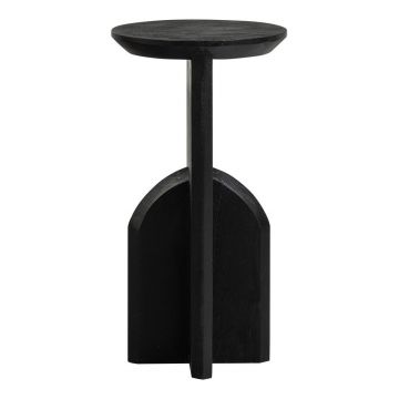 Măsuță auxiliară rotundă din lemn de acacia ø 30 cm Kioni – WOOOD