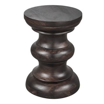 Măsuță auxiliară rotundă din lemn de mango ø 30 cm Jonah – WOOOD