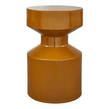 Măsuță auxiliară rotundă din metal ø 30 cm Ferry – WOOOD