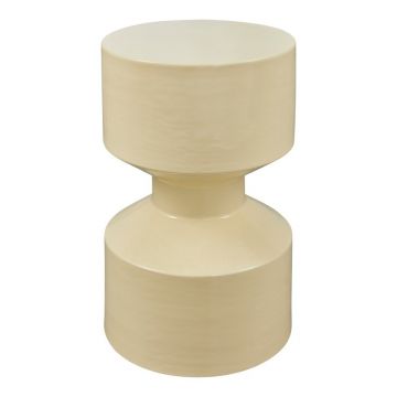 Măsuță auxiliară rotundă din metal ø 30 cm Hidde – WOOOD