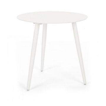 Măsuță de grădină rotundă din aluminiu ø 50 cm Ridley – Bizzotto