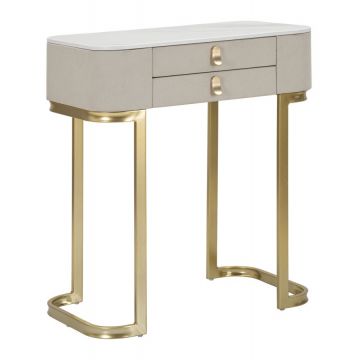 Mauro Ferretti Consola Cu 2 Sertare Beauty cm 70X40X80 | Aosom Romania