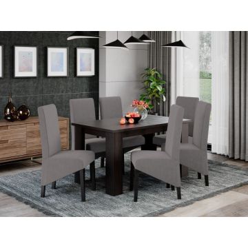Set Masa Extensibila + 6 Scaune Venetia Malmo 90