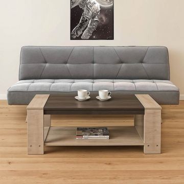 Set mobilier sufragerie 2 buc Pulse Gri 175x83x74 cm