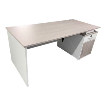 Birou Model Armadi, Stejar sonoma/Alb, 180x80x75 cm