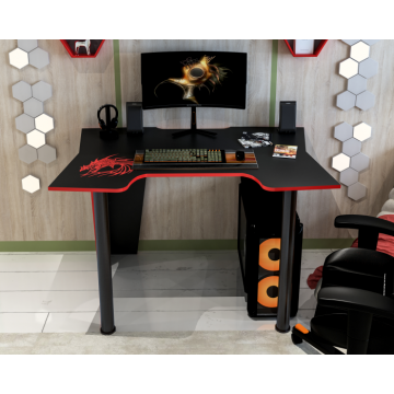 Birou Pc Kl 9.1 Wenge+Rosu