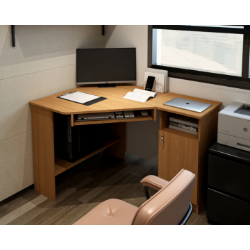 Birou Pc pe Colt Su-1 Ro Cires