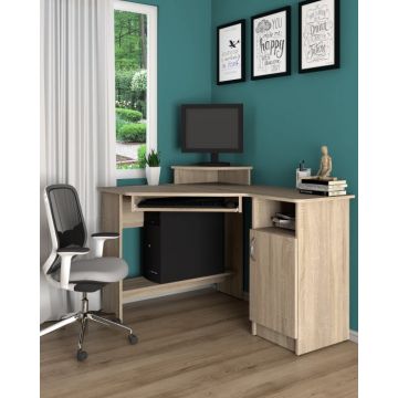 Birou Pc pe Colt Su-1 Ro Sonoma