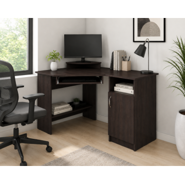 Birou Pc pe Colt SU-1 Ro Wenge