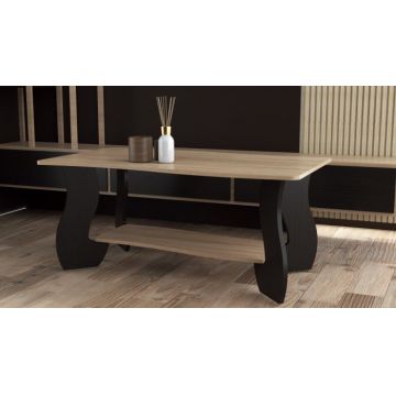 Masa Cafea Granat Wenge+Sonoma