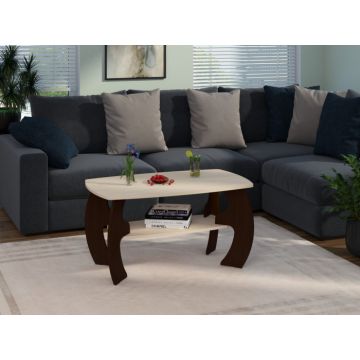 Masa Cafea Malvina Wenge+Mesteacan