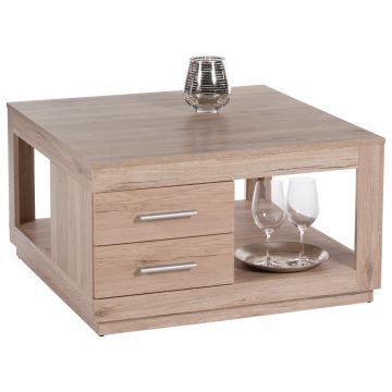 MĂSUȚĂ DE CAFEA material pe bază de lemn 80/80/45 cm