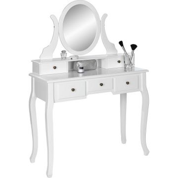 MĂSUȚĂ DE MACHIAJ in alb pin