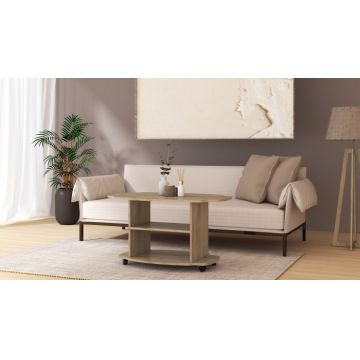 Masuta de Cafea Twist Ro,100x60x54 cm, K002 Stejar