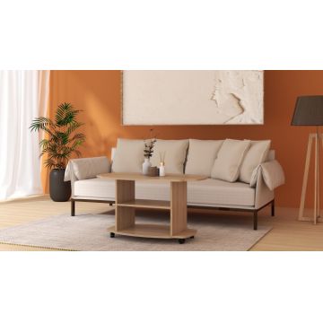 Masuta De Cafea Twist Ro,100x60x54 cm, Sonoma