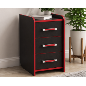 Noptiera Birou PC KL 9.3 Wenge Rosu