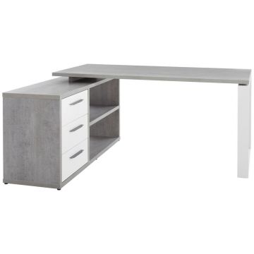 Birou De Colt, 140/170/75 cm, material pe bază de lemn