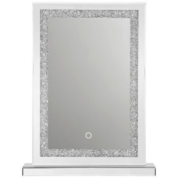 Extensie Masă Machiaj, străveziu, argintiu