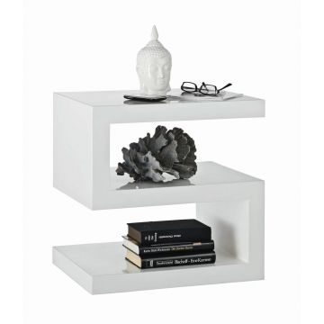 Masă Auxiliară din material pe bază de lemn, 50/38/50 cm