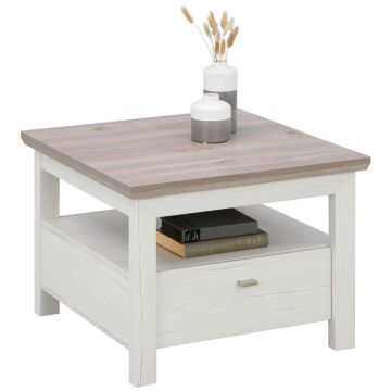 MASĂ AUXILIARĂ in material pe bază de lemn 65/65/46,6 cm