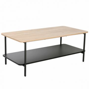 Masa Cafea Ravena B Stejar Si Negru