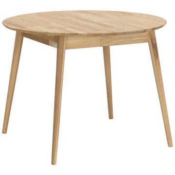 Masă din lemn, 100/100/75 cm,