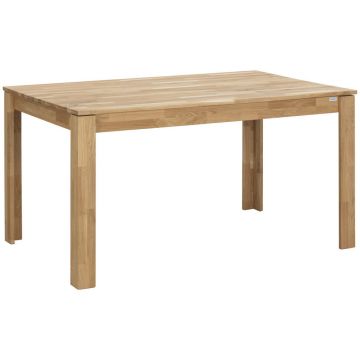 Masă din lemn, 140 (200)/90/75 cm,