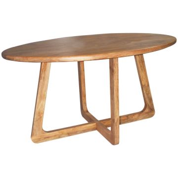 Masă din lemn, 145/100/75,5 cm,