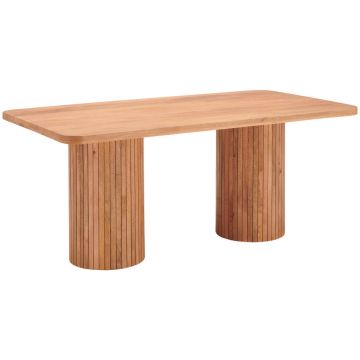 Masă din lemn, 160/90/76 cm,