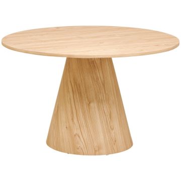 Masă din material pe bază de lemn, 120/120/75 cm,