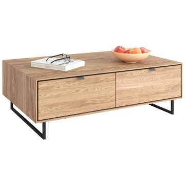 Măsuță De Cafea din lemn, material pe bază de lemn, 110,2/40/70 cm