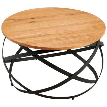 MĂSUȚĂ DE CAFEA din lemn, metal