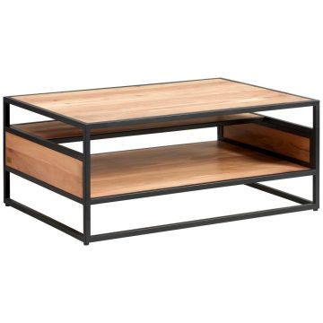 Măsuță De Cafea din lemn, metal, 70/99/41 cm