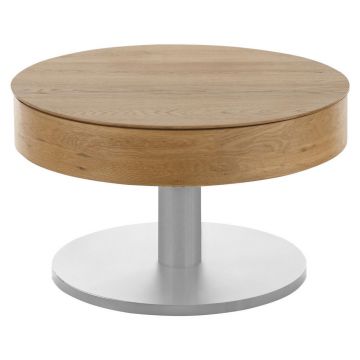 Măsuță De Cafea din lemn, metal, material pe bază de lemn, 60/60/47 cm