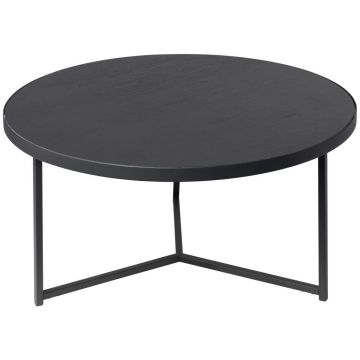 MĂSUȚĂ DE CAFEA din lemn, metal, material pe bază de lemn 80/80/40 cm