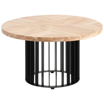 MĂSUȚĂ DE CAFEA din lemn, metal