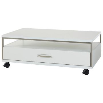 Măsuță De Cafea din metal, material pe bază de lemn, 115/70/40 cm