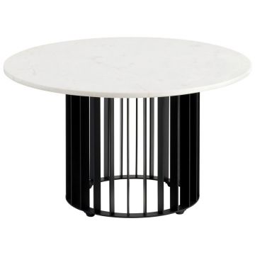 MĂSUȚĂ DE CAFEA din metal, piatră 70/70/40 cm