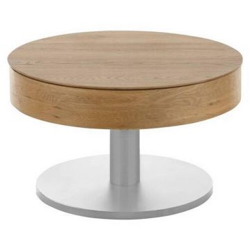 MĂSUȚĂ DE CAFEA lemn, metal, material pe bază de lemn 60/60/47 cm