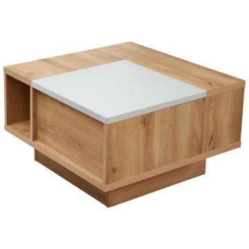 MĂSUȚĂ DE CAFEA material pe bază de lemn 75/75/45 cm