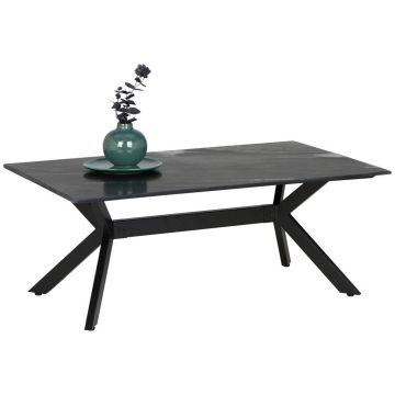 MĂSUȚĂ DE CAFEA metal, piatră 115/70/45 cm