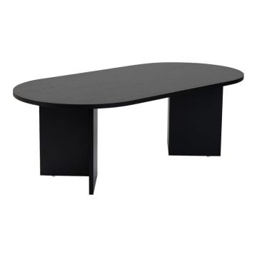 Masuta de Cafea Model Tabletod, Negru, 119x60x40 cm