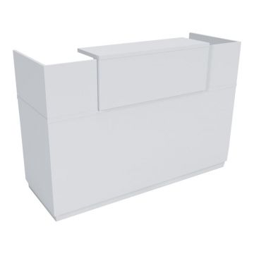 Receptie birou Lotus Alb 180x70x110 cm