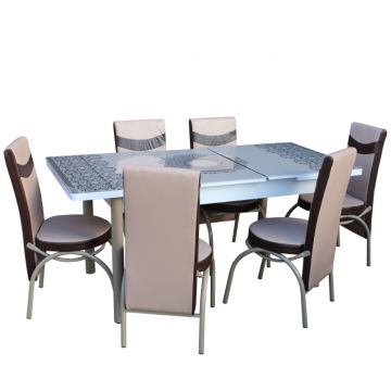 SET MASA + 6 SCAUNE AYC 3