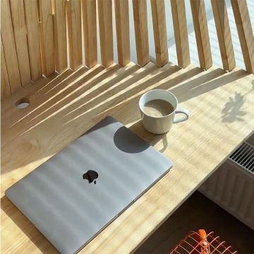 Birou de perete, pliabil, design modern, ideal pentru economie spatiu, culoare FAG, se poate vopsi