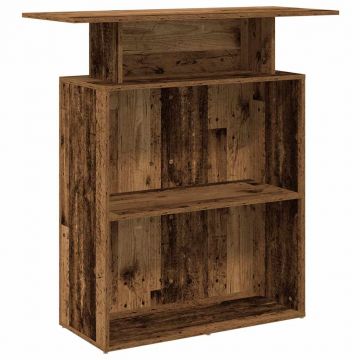 Birou de receptie Lemn vechi 100x40x104 cm Lemn prelucrat