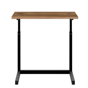 Birou reglabil pentru laptop, Hanah Home, panou aglomerat cu melamina, pin atlantic, 60x40x47-73 cm