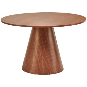 Masă din material pe bază de lemn, 120/120/75 cm,